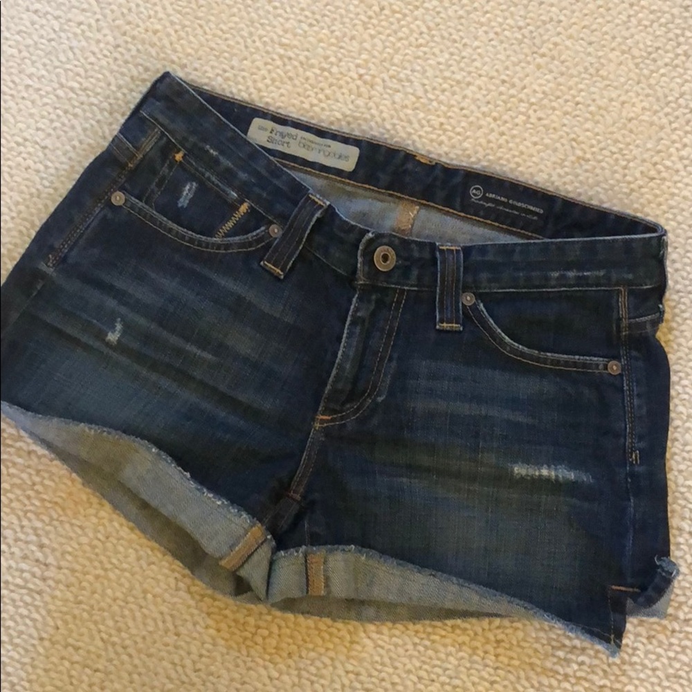 Cute AG jean shorts!